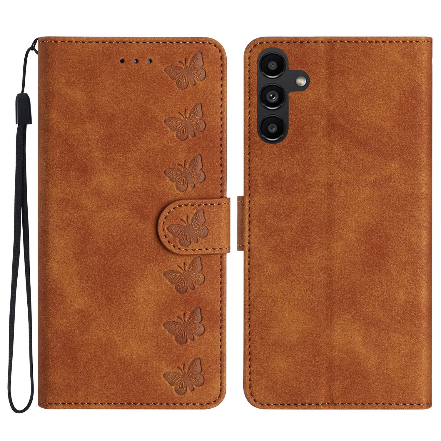 For Samsung Galaxy S23 FE Imprinted Butterfly Phone Cover PU Leather Wallet Flip Stand Cell Phone Case For Samsung Galaxy S23 FE Imprinted Butterfly Phone Cover PU Leather Wallet Flip Stand Cell Phone Case